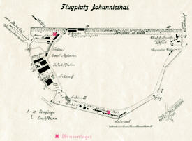 Flugplatzplan Johannisthal